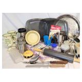 Lot of Assorted Items to include Bread Knife