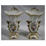 Pair of Vases - 9" tall