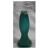 Glass Candle Holder 10.5x4.5