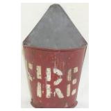 Fire Bucket Planter 13x9x5