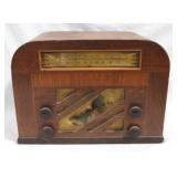 Philco radio = untested - 15 x 10 x 8