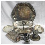 Assorted Silver Plated Items