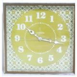 Vintage Sunbeam Clock 8x8x2