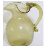 Amber Pitcher 5.5"