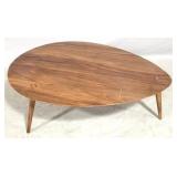 Guitar pick modernist coffee table