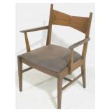 Lane Tuxedo mid century arm chair