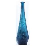 Italian Empoli Blue Vase 16"