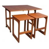 McIntosh Rolling Set of Teak Tables c.1960