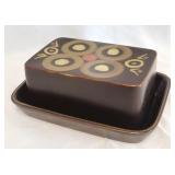 Vintage Denby Samarkand Brown Butter Dish