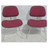 Pair Eames for Herman Miller chairs
