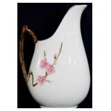 Metlox Poppytrail Peach Blossom Pitcher 12"