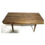 Wood Table - 38 x 19 x 14
