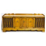 Vintage Sears Silvertone Stereo Console