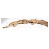 Vintage 55" driftwood wall sculpture