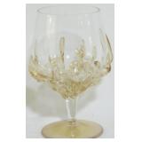 Blown Glass Brandy Sniffer Vase 7"