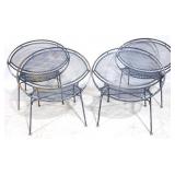 4 1950s Tempestini for Salterini Radar chairs