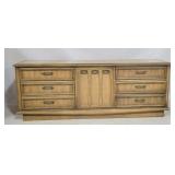 Mid Century Vintage Credenza, interior drawers