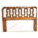 Vintage French full size headboard