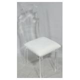 Wildwood acrylic Cora side chair
