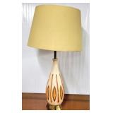 MCM Lamp w/ metal base - 23" tall