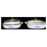 Pr Corning Ware Bowls with lids