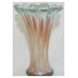 Blown Art Glass Vase 7"
