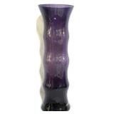 Blenko Amethyst 16" Bubble Vase
