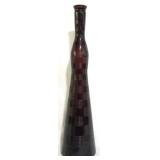 Empoli Italian Glass Purple Amethyst Genie Bottle