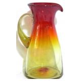 Blenko Amberina Pitcher - 10" tall
