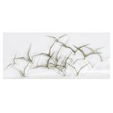 Vintage Curtis Jere Bird Wall Sculpture 24x52