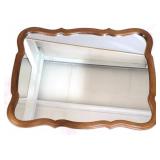 Vintage French wall mirror, 36 x 45