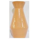 Orange Pottery Vase 18"
