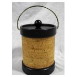 Vintage Cork Ice Bucket - 15 x 9