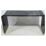 Chelsea House Waterfall black acrylic console