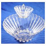 Glass Chip w/Dip Set - 11" & 5.5" round