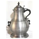 Vtg Pewtertone Old Tankardware Stein Ice Bucket