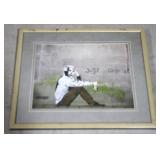 Just Google It Einstein framed print by Banksy