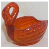 Red Swan Bowl 5x6x4