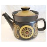 Vintage Denby Samarkand Brown 2 Pint Teapot