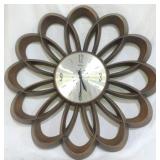 Vintage Starburst 27.5" Wall Clock by Arabesque