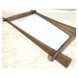 Mid Century Wall Mirror 45x30