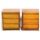 Pr Mid century bedside stands