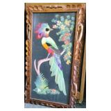 Mexican Bird Folk Art - Aztec Feather Art