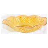 Carnival Glass Bowl 2.5x10.5"