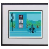 BLACK CATS LIMITED EDITION LITHOGRAPH 46/200