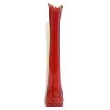 Vintage L.E. Smith Dominion Diamond Swung Vase