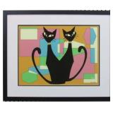 HERE IS LOOKING AT YOU SIGNED GICLEE BY IVY LOWE