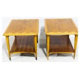 Pair Mid-Century Lane Acclaim End Tables
