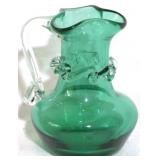 Art Glass Small Pitcher - 3.5" tall