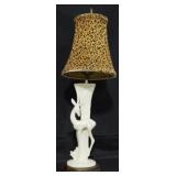 Vintage Gazelle Lamp 24.5"